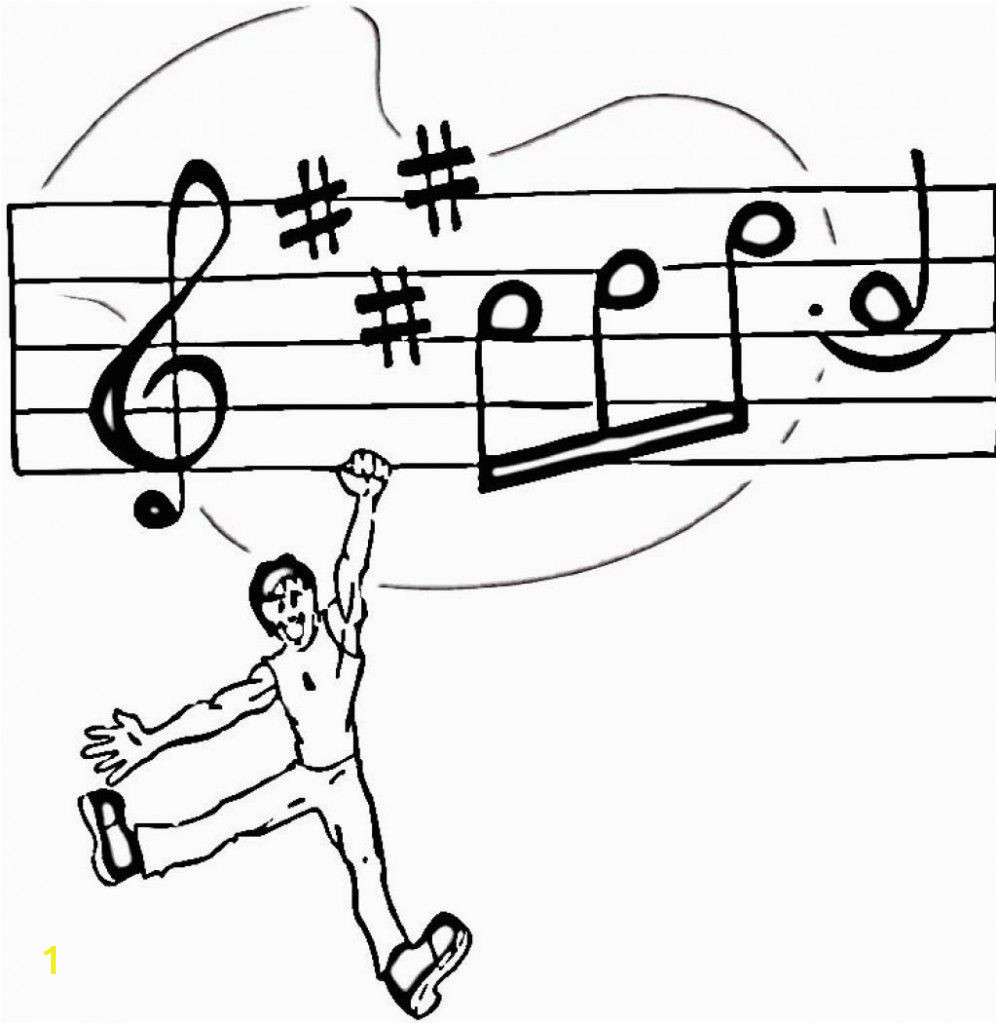 Free Printable Music Notes Coloring Pages Free Printable Music Note Coloring Pages for Kids