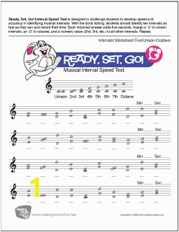 ready set go worksheet five