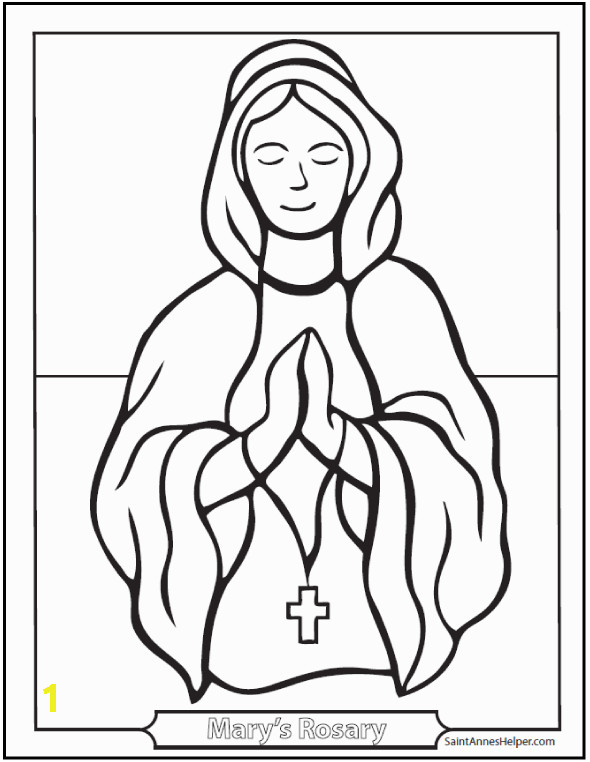 Free Printable Rosary Coloring Pages 40 Rosary Coloring Pages â¤ï¸ â¤ï¸ the Mysteries the Rosary