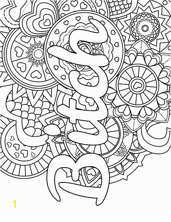 Free Printable Swear Word Coloring Pages Mandala Adult Coloring Page Swear 14 Free Printable