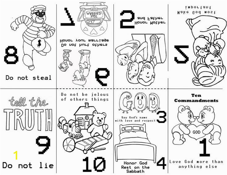 Free Printable Ten Commandments Coloring Pages Unusual Free Printable Ten Mandments Coloring Pages