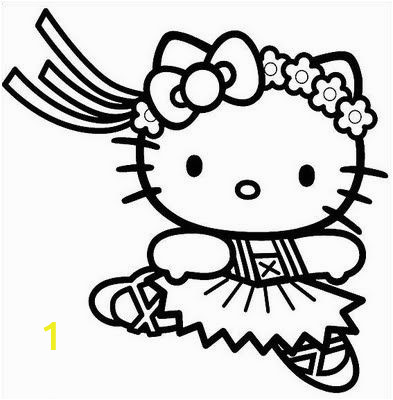 Download Hawaiian Hello Kitty Coloring Pages | divyajanani.org