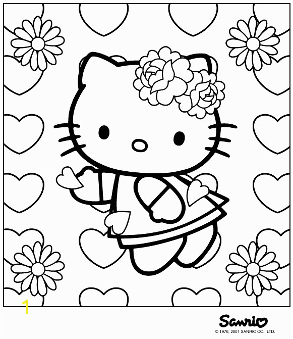 Hello Kitty and Keroppi Coloring Pages Hello Kitty Coloring Sheet Free Coloring Pages On Masivy