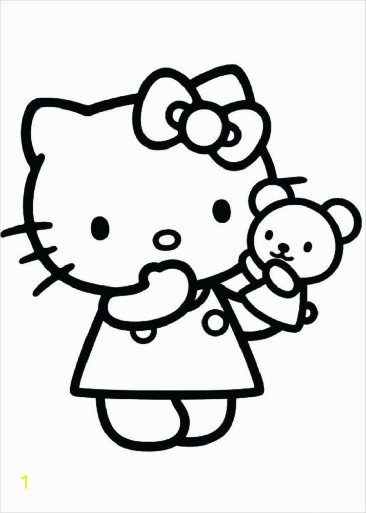 Download Hello Kitty Coloring Pages at the Beach | divyajanani.org