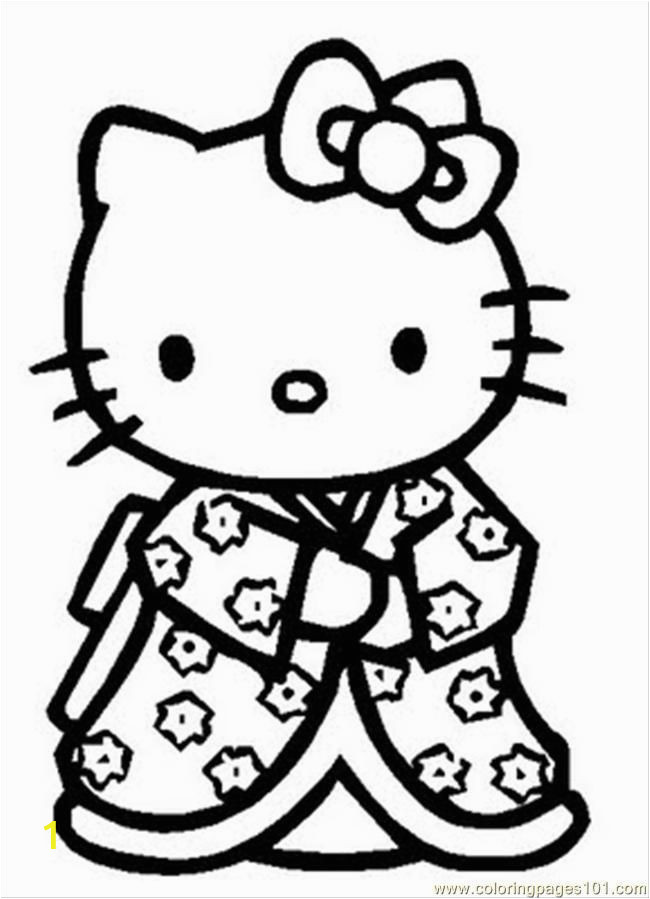 Hello Kitty Coloring Pages Free to Print Hello Kitty Info Coloring Home