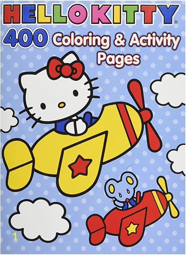 Hello Kitty Coloring Pages Online Hello Kitty Coloring Book Jumbo 400 Pages Featuring Classic Hello Kitty Characters