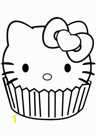 full sanrio pig coloring hello kitty cupcake coloring page free printable coloring pages