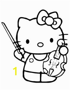 Hello Kitty Instrument Coloring Pages 102 Best Hello Kitty Coloring Pages Images