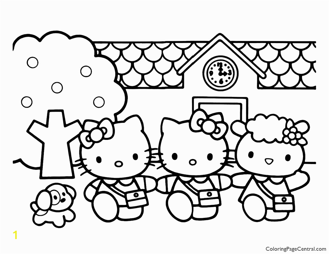 full sanrio pig coloring hello kitty coloring page 03 coloring page central