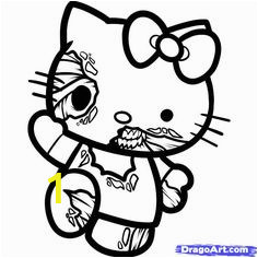 Hello Kitty Zombie Coloring Pages 14 Best Zombie Anime Kitties Images