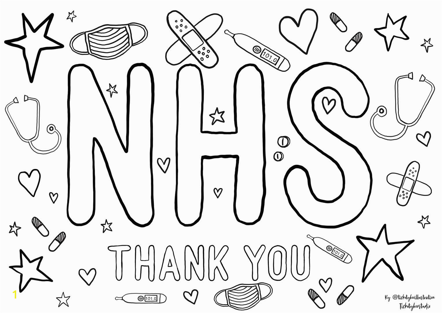 I Love You Coloring Pages Printable Coronavirus Show Your Appreciation for Our Nhs Heroes by