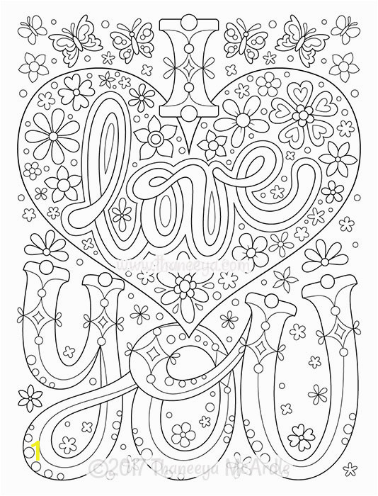 i love you coloring page by thaneeya mcardle