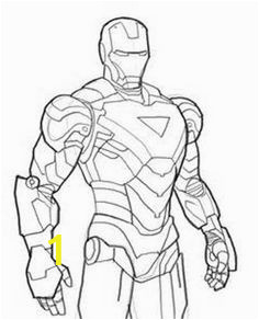Invincible Iron Man Coloring Page | divyajanani.org