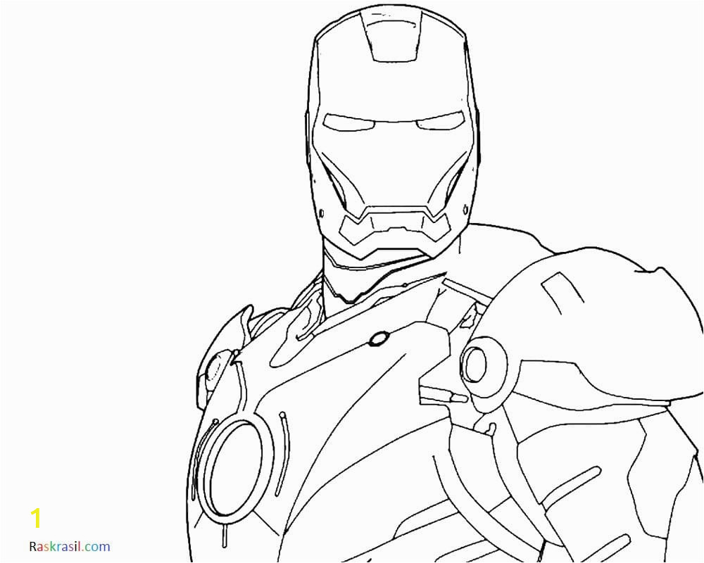 Iron Man Face Coloring Pages Coloring Pages Avengers 110 Pieces Print On the Website