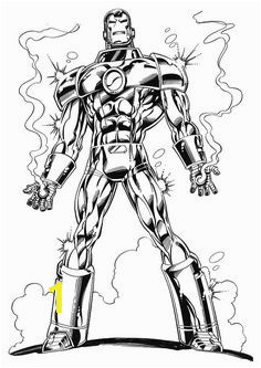 Iron Man Flying Coloring Pages | divyajanani.org