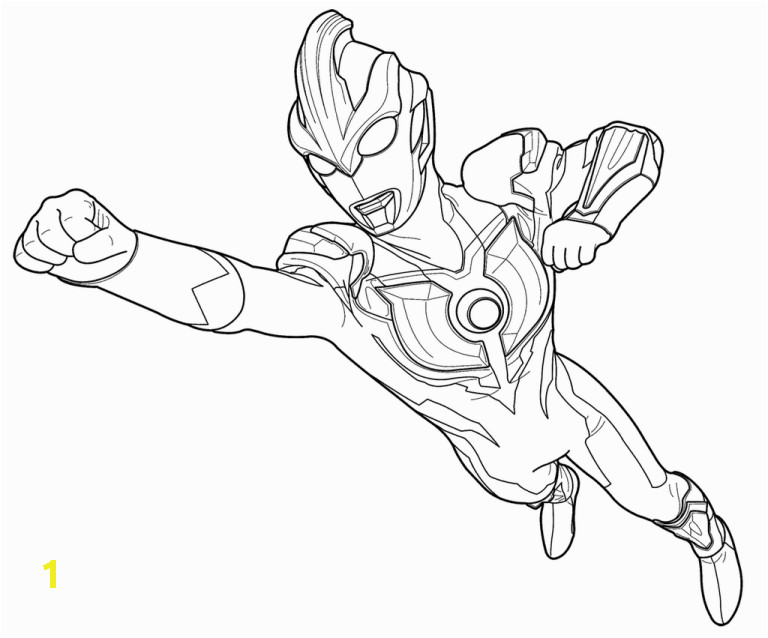 Iron Man Flying Coloring Pages Ultraman Ginga Flying Coloring Page for Kids Dengan Gambar