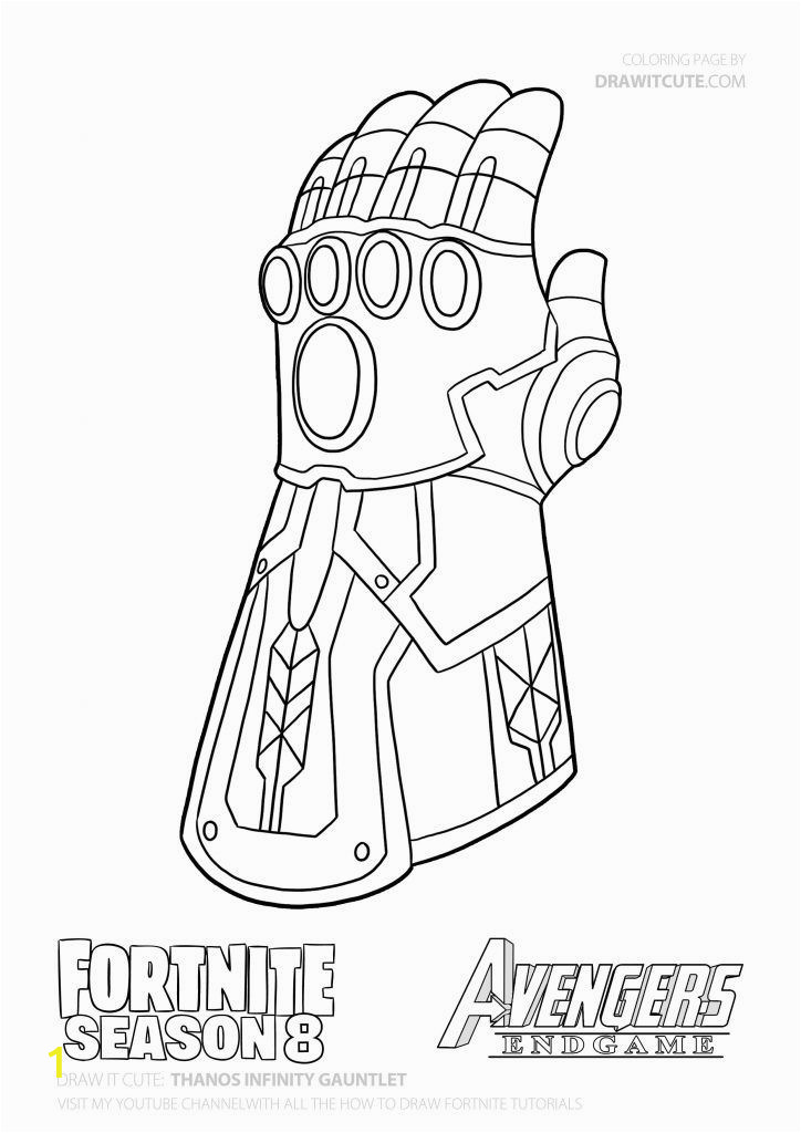 Iron Man Infinity War Coloring Pages How to Draw Thanos Infinity Gauntlet with Images