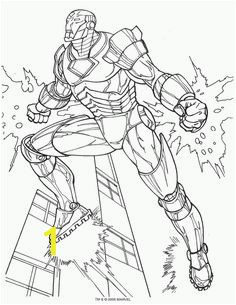 Iron Man Robot Coloring Pages | divyajanani.org