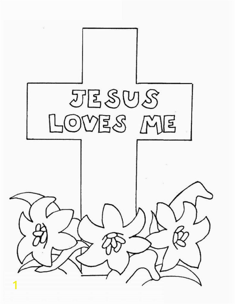 Jesus Loves Me Printable Coloring Pages 29 Fresh Jesus Loves Me Coloring Page In 2020