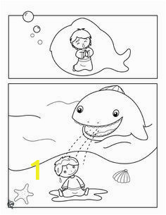 Jonah and the Whale Coloring Pages Jonah and the Whale Coloring Pages