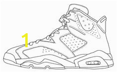 Jordan Shoes Coloring Pages Printable 10 Best Jordan Coloring Images