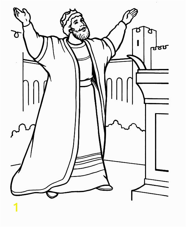King Solomon Coloring Pages