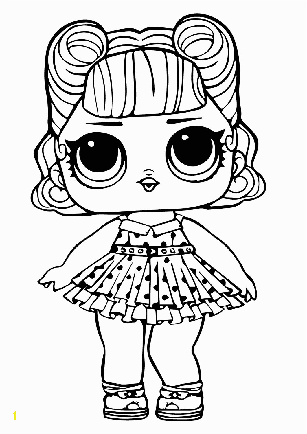 Lol Doll Coloring Pages Printable Unicorn