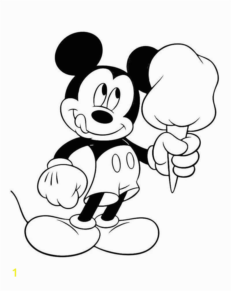 Mickey Mouse Printable Coloring Pages Printable Coloring Pages Mickey Mouse Di 2020