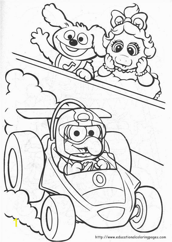 Muppet Babies Coloring Pages Disney Junior Muppets Babies Coloring Pages