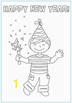 New Years Coloring Pages Printable 23 Best New Years Images