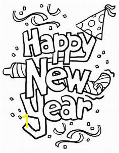 7ea87b2367a206c8d2bdcf7a711b17a1 new years eve coloring pages for kids