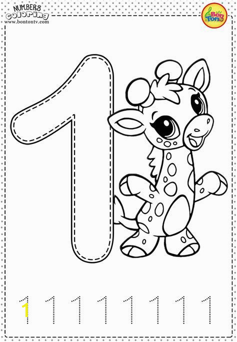 Number Coloring Worksheets for Preschoolers Number 1 Preschool Printables Free Worksheets and