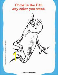 One Fish Two Fish Coloring Pages Printable 97 Best Thing 1 & Thing 2 Party Images