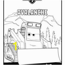 avalanche planes 2 coloring page tpr