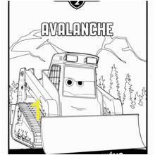 avalanche planes 2 coloring page tpr