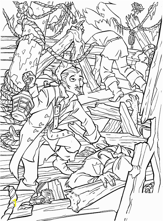 Pirates Of the Caribbean Coloring Pages Disney Pirates Of the Caribbean Printable Coloring Pages