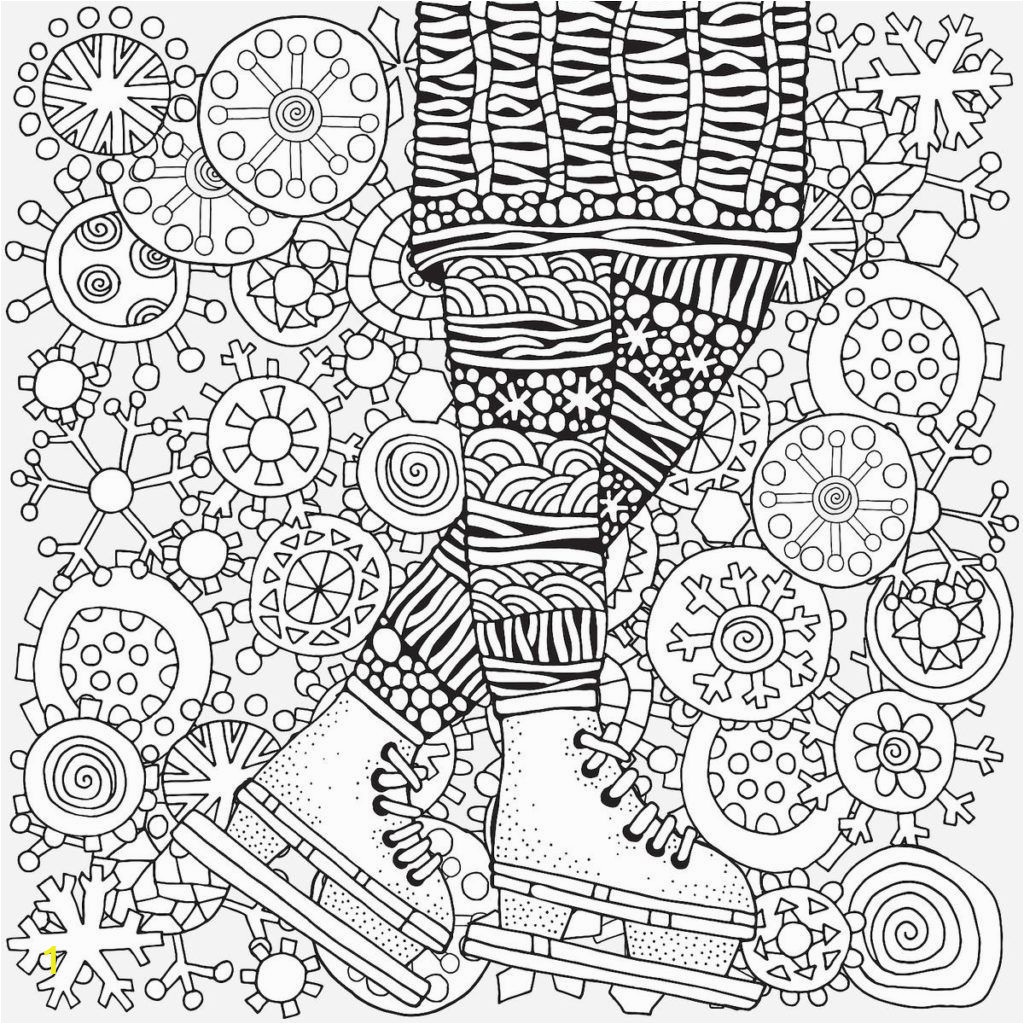 Printable Christmas Coloring Pages for Adults Winter Coloring Pages