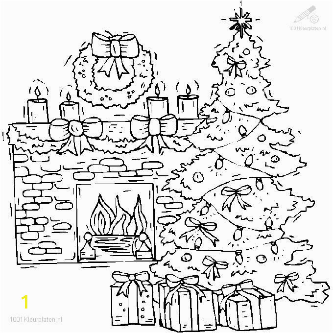Printable Christmas Tree Coloring Pages Detailed Coloring Pages for Adults