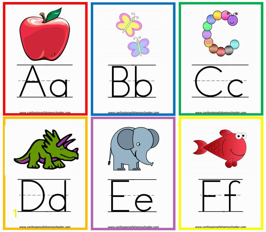 confessions of a homeschooler printable alphabet flash cards f3df78c17b6bce30c