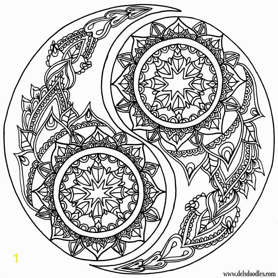 Printable Coloring Pages Yin Yang 63 Best Ying Yang Images