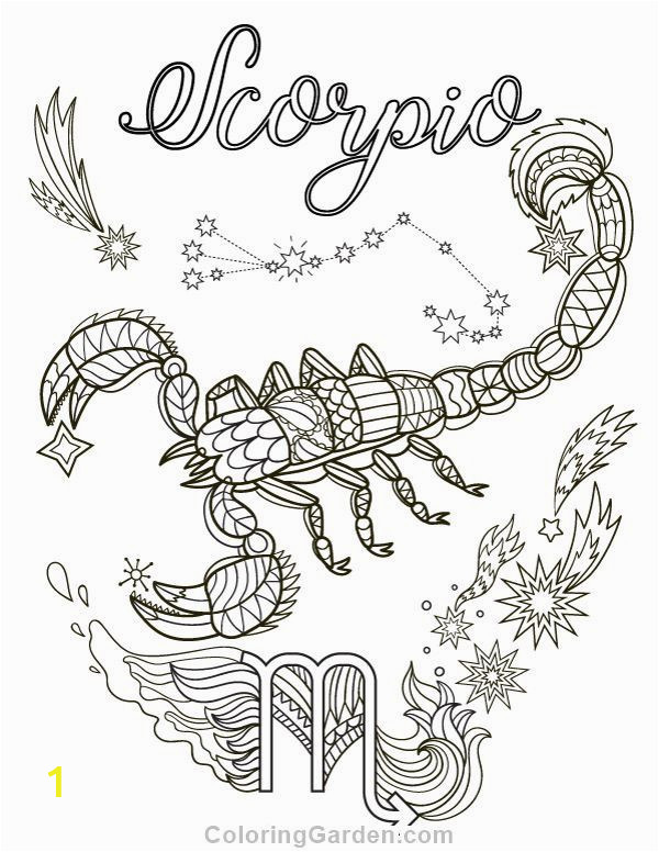 Printable Coloring Pages Zodiac Signs Pin by Maria On Coloring