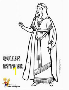 Queen Esther Coloring Pages Printable 77 Best Bible Stories Images