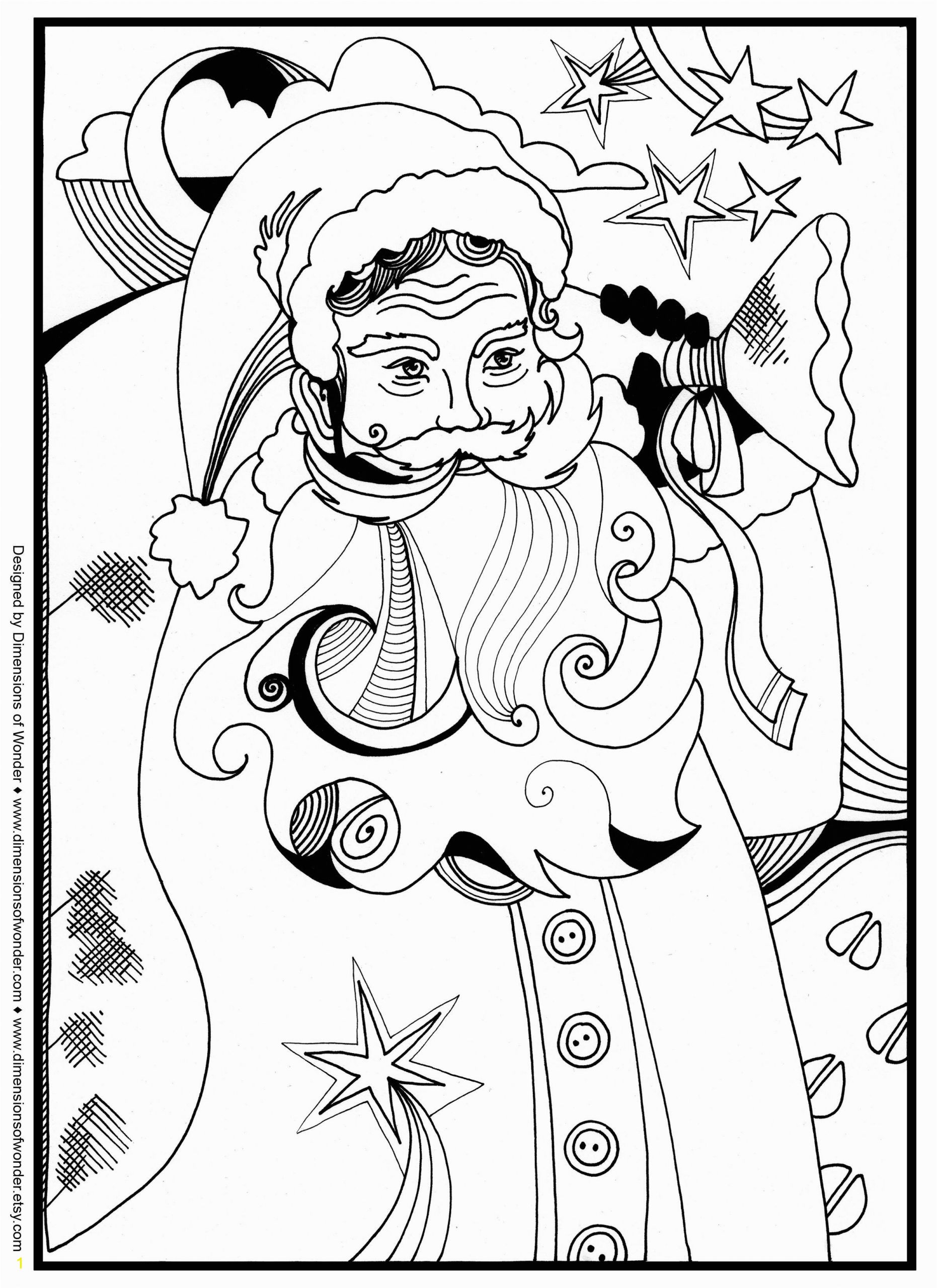 Santa Coloring Pages Printable Free Santa Around the World Coloring Pages