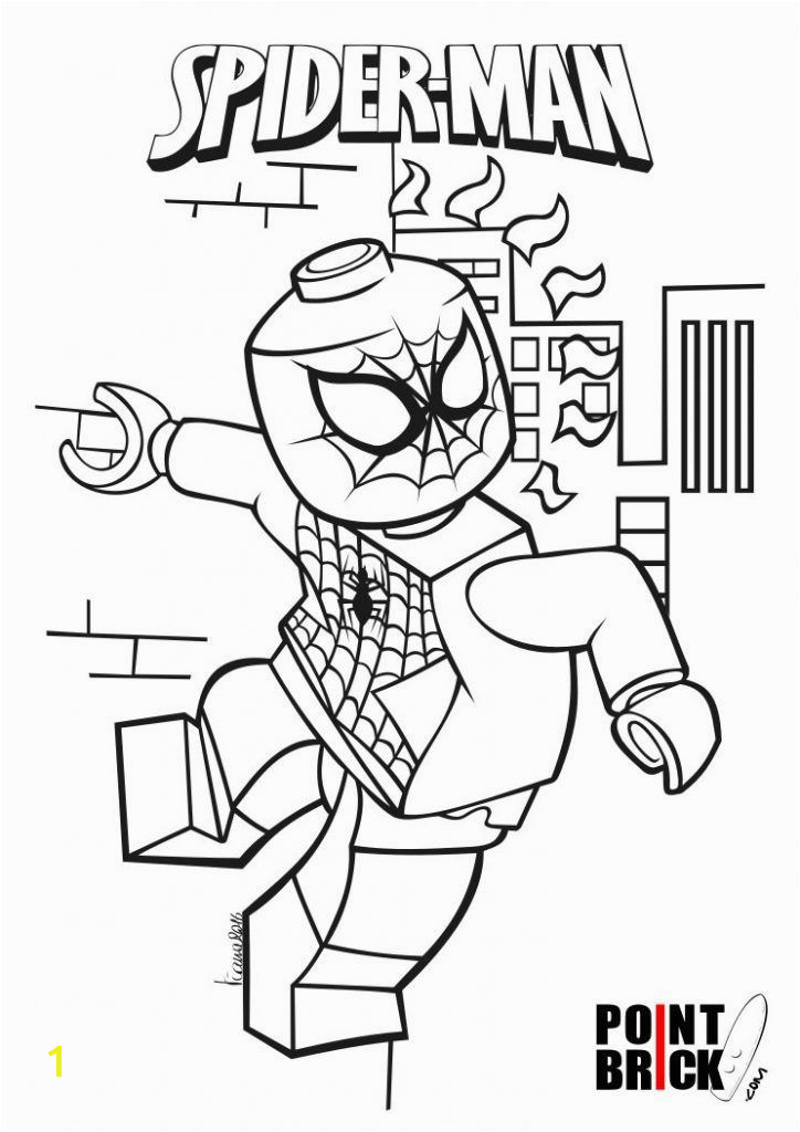 Spider Man Homecoming Coloring Pages Lego Spiderman Coloring Pages