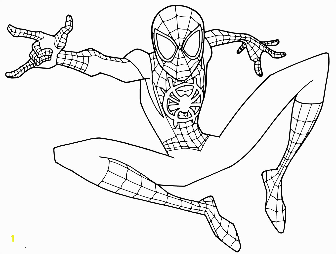 Spider Man 2018 Coloring Pages
