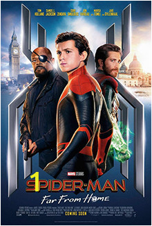 Spider Man Far From Home poster