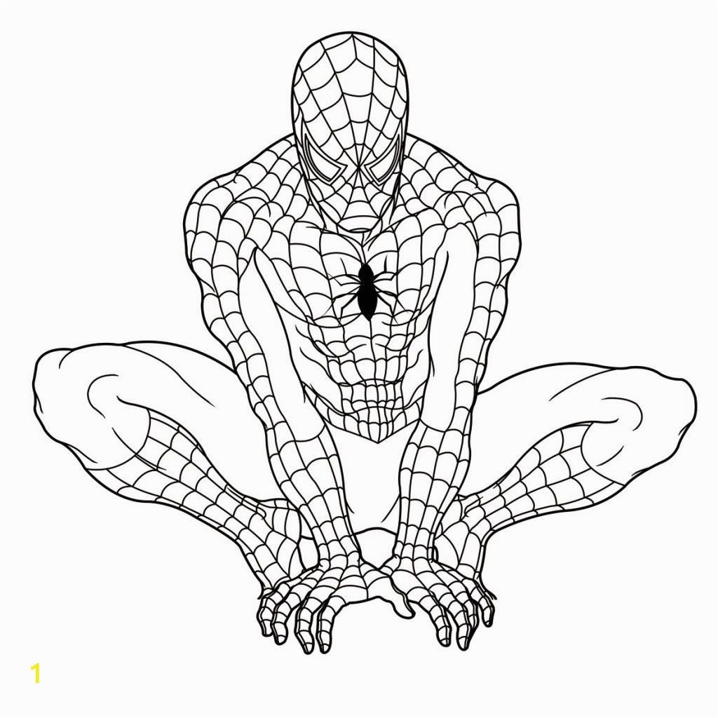 Spiderman Coloring Pages for toddlers Free Printable Spiderman Coloring Pages for Kids with