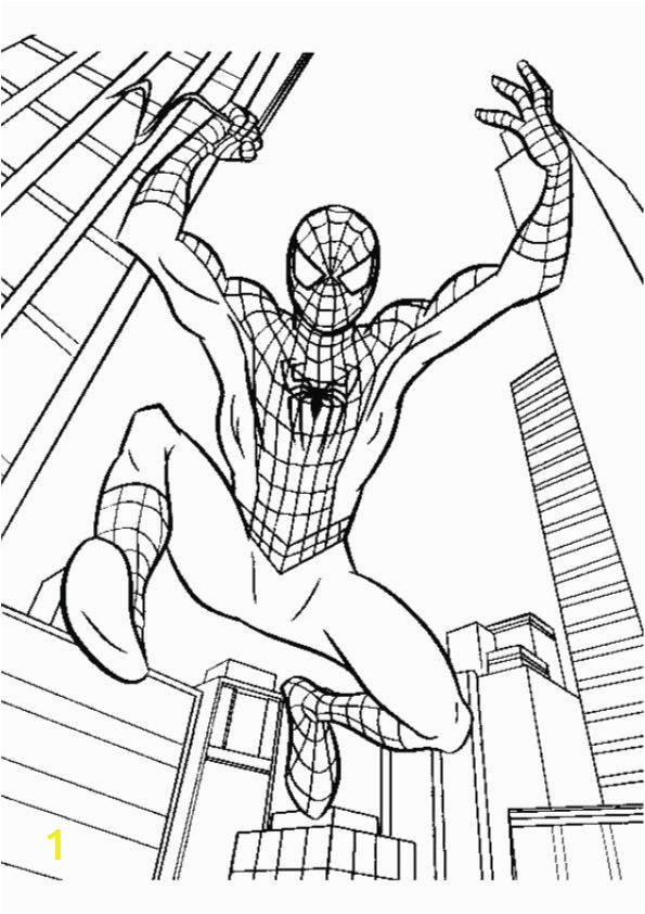 Spiderman Coloring Pages for toddlers Print Coloring Image Momjunction