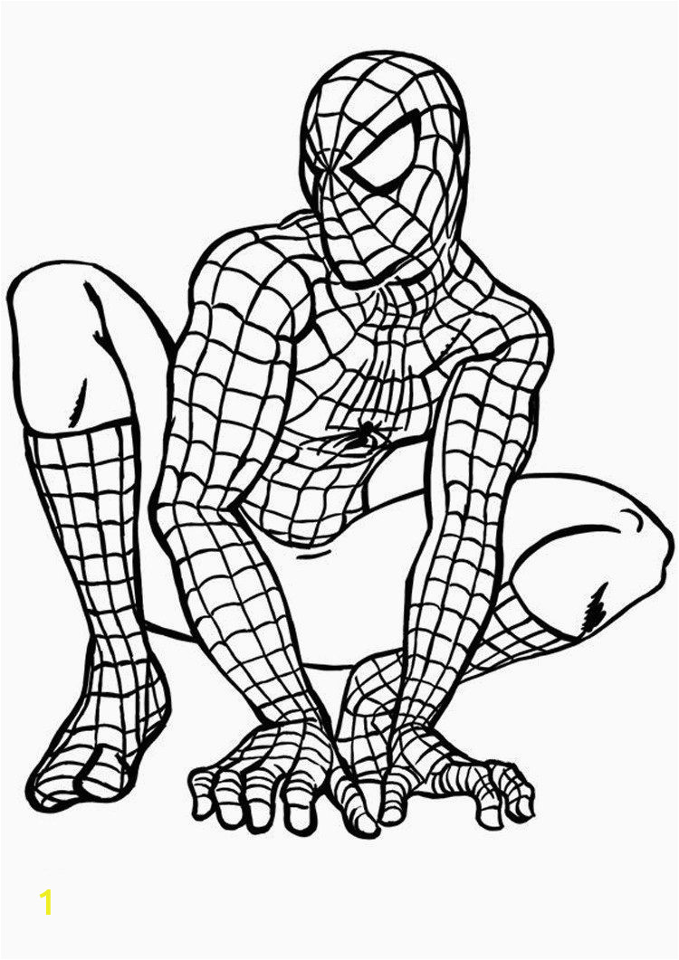 Spiderman Coloring Pages Pdf Download Marvelous Image Of Free Spiderman Coloring Pages with