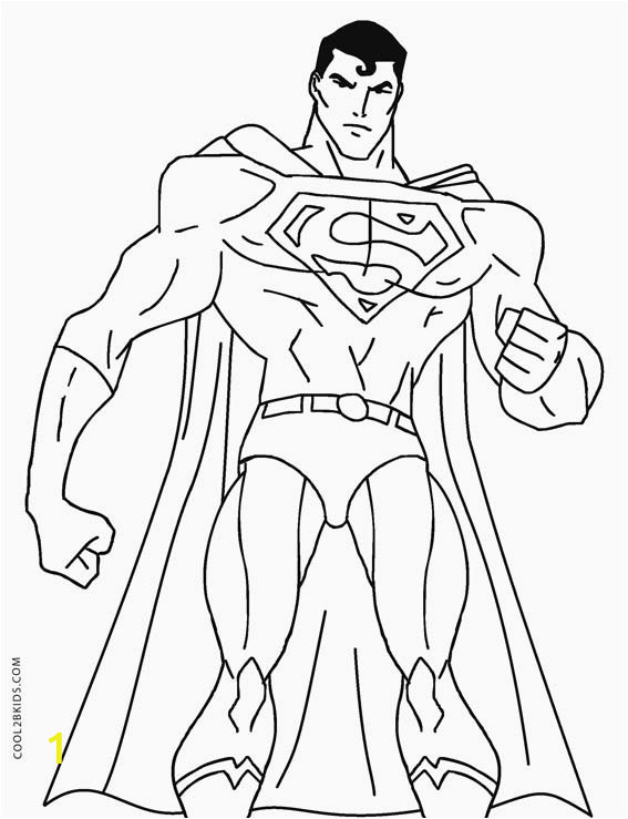 Superman Coloring Pages Printable